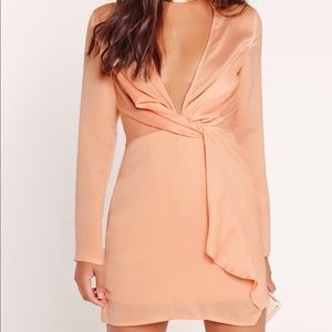 Missguided silk dress